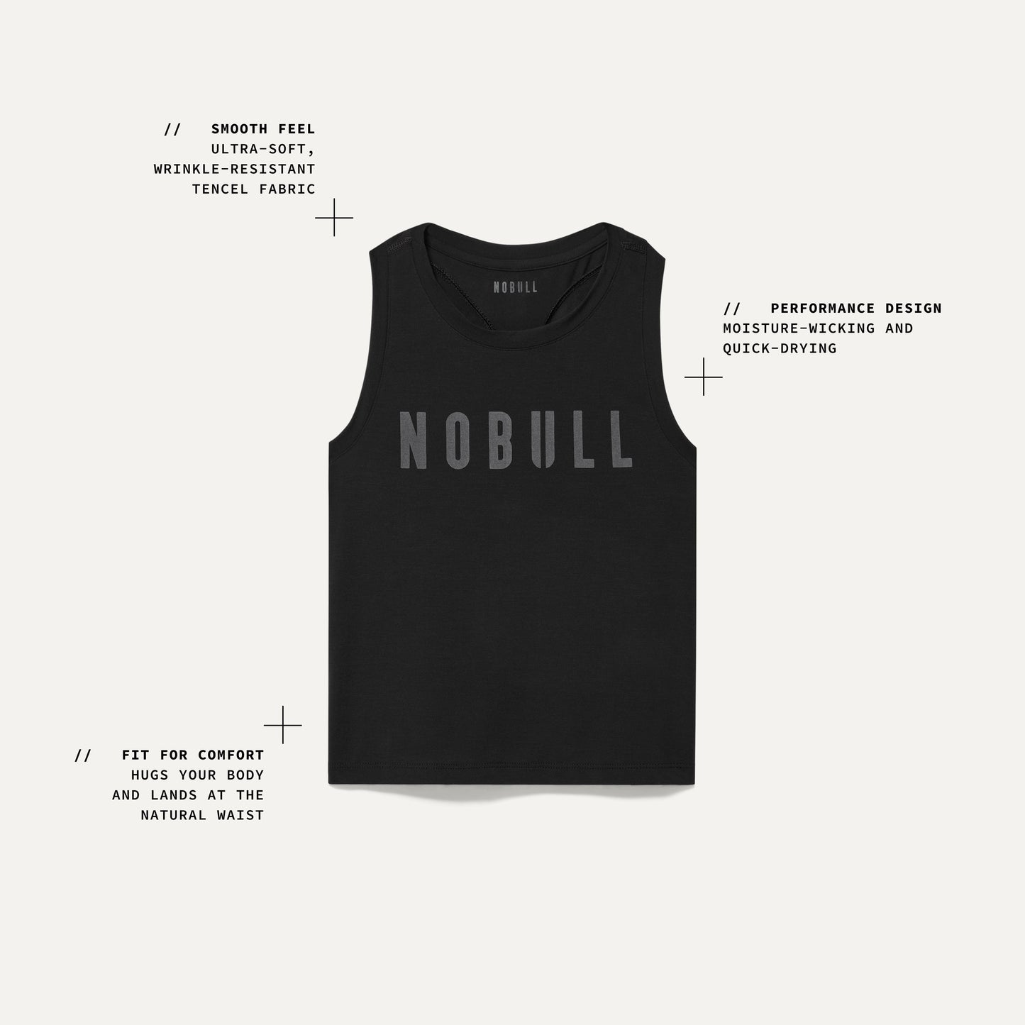 Updated PDP Tech Callout Women's Fitted Tank.