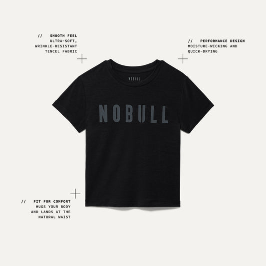 Updated PDP Tech Callout Women's Fitted Tee.
