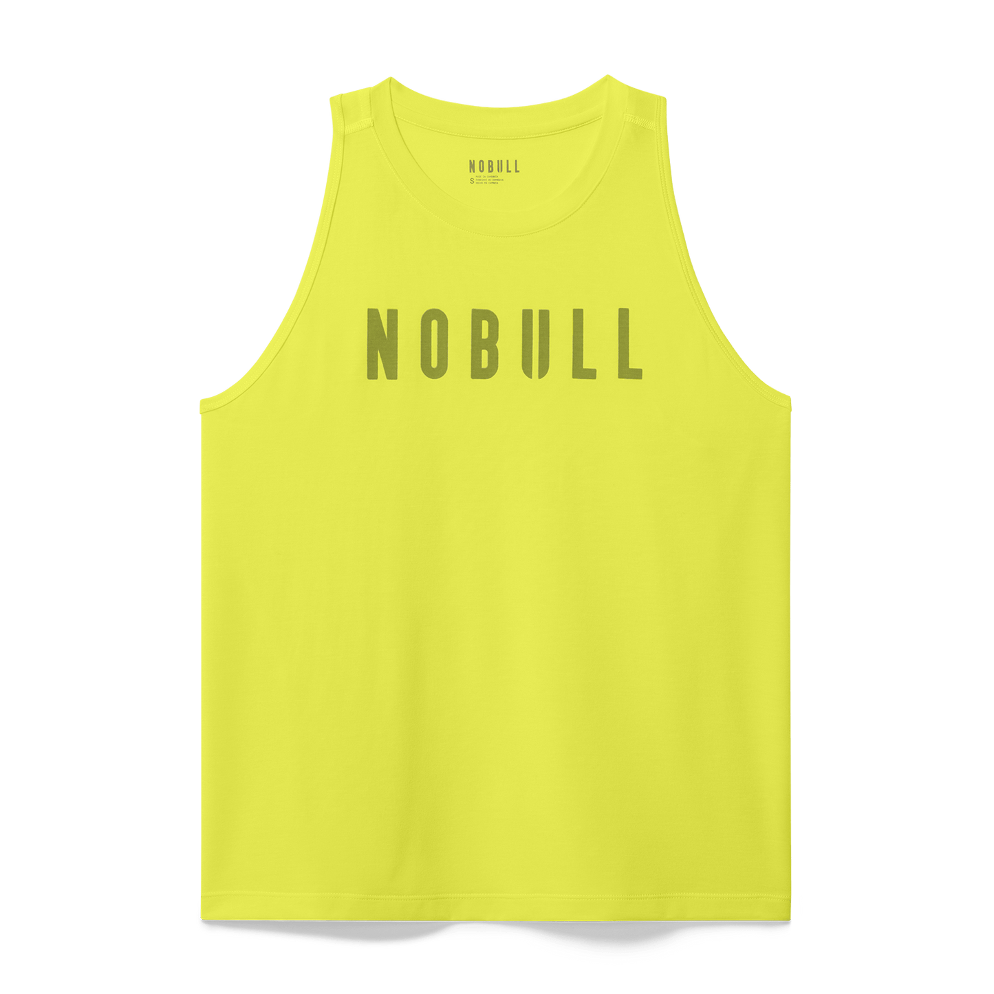 Women's Zest NOBULL High-Neck Tank Flat Lay Angle.