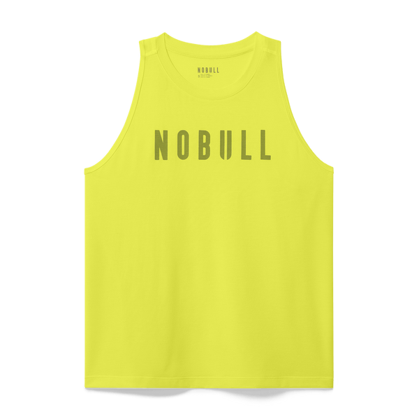 Women's Zest NOBULL High-Neck Tank Flat Lay Angle.