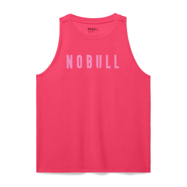 Women's Punch NOBULL High-Neck Tank Flat Lay Angle.