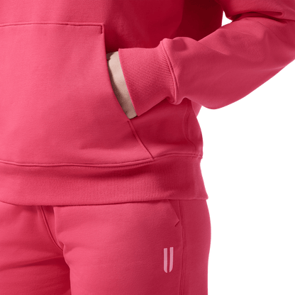 Women's Punch NOBULL Hoodie Pocket Detail Angle.