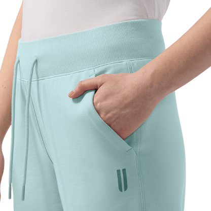 Women's Blue Haze NOBULL Jogger Pocket Detail Angle.