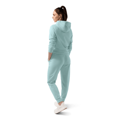 Women's Blue Haze NOBULL Jogger Back Full Body Angle.