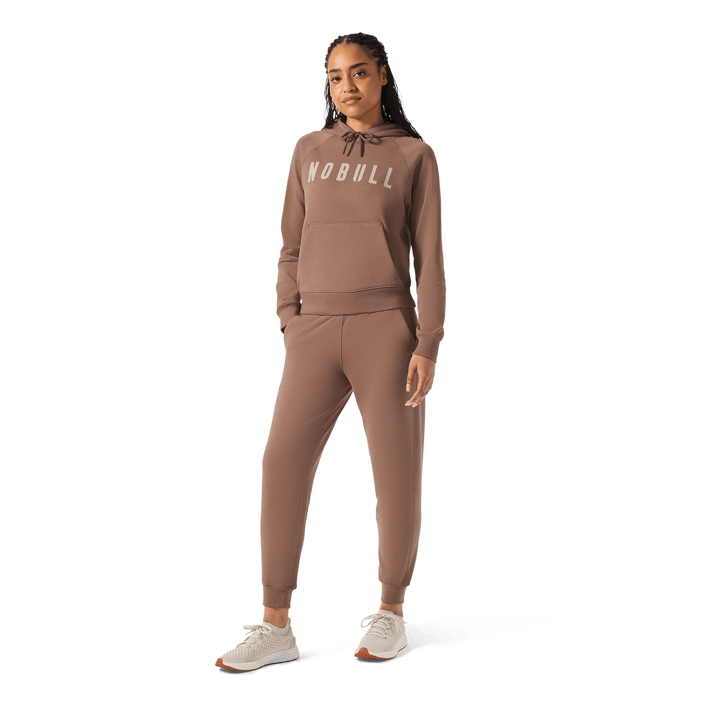Women's Acorn Jogger Front Full Body Angle.