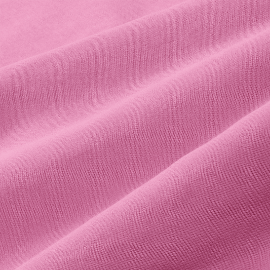 Soft Pink Exterior Macro Fabric Detail Angle.