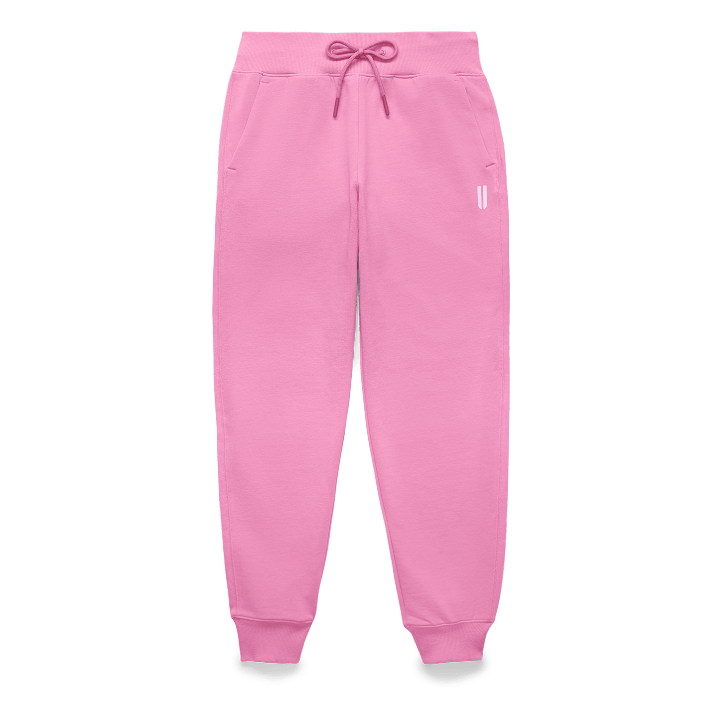 Women's Soft Pink NOBULL Jogger Flat Lay Angle.