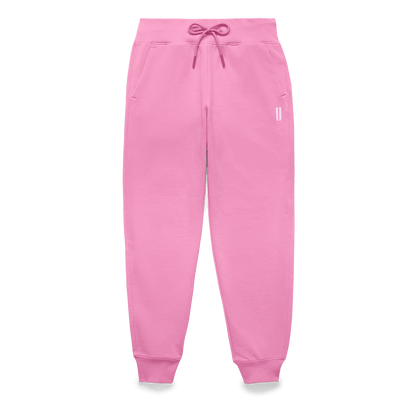 Women's Soft Pink NOBULL Jogger Flat Lay Angle.