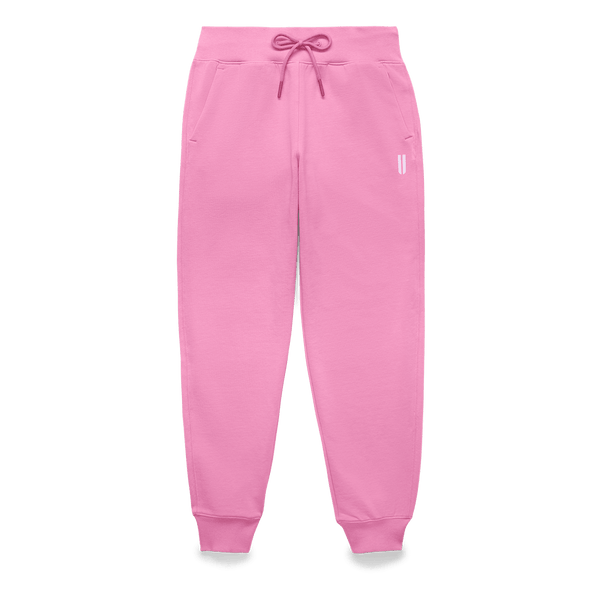Women's Soft Pink NOBULL Jogger Flat Lay Angle.
