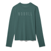 Color selected: Women's NOBULL Long Sleeve Tee Silver Pine