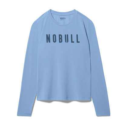 Harbor NOBULL Long Sleeve Tee Flat Lay Angle.