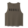 Women's NOBULL Muscle Tank Dark Fallen Rock