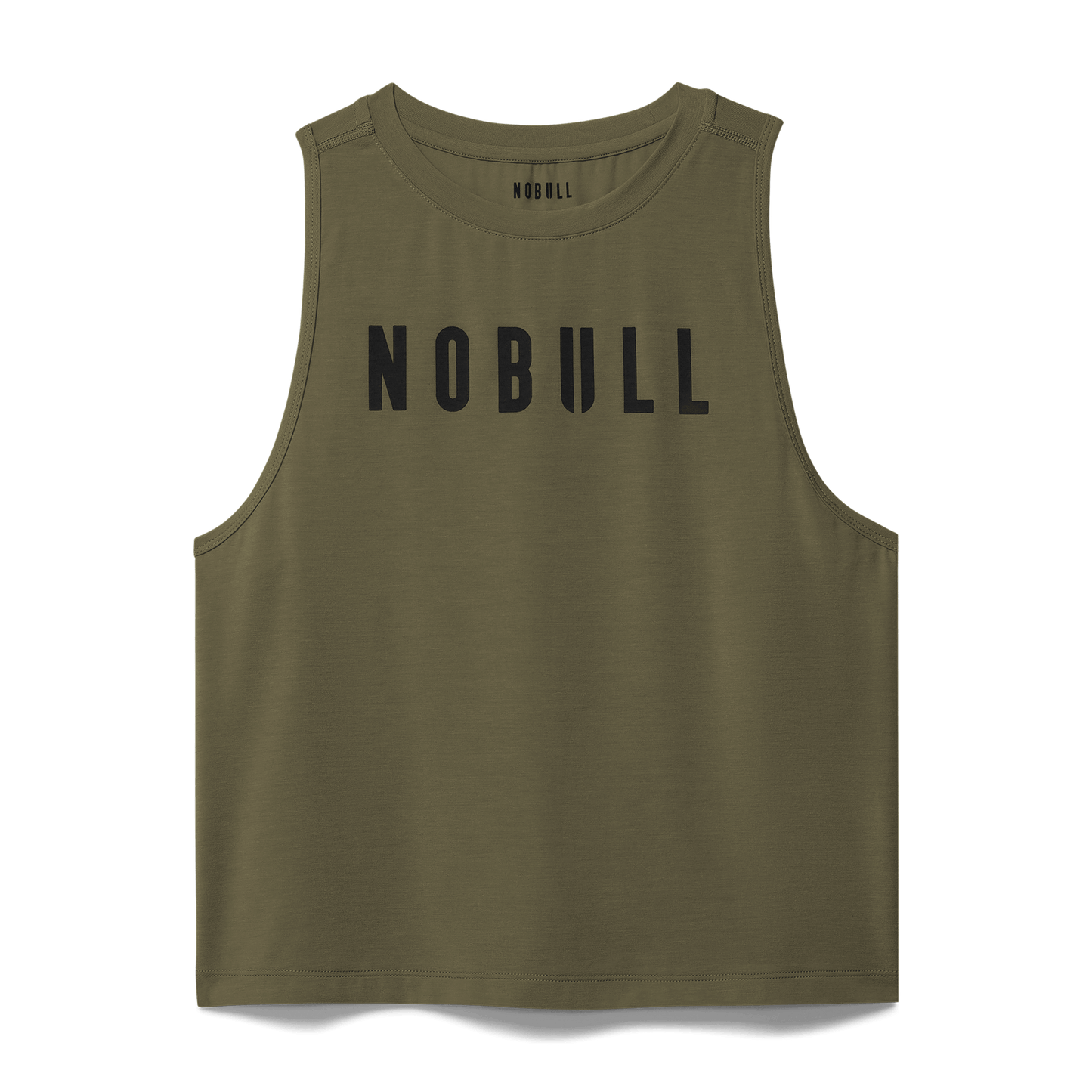 Women's Oak Grove Muscle Tank Flat Lay Angle.