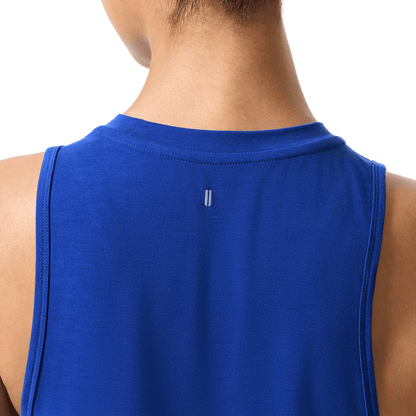 Women's Surf NOBULL Muscle Tank Back Detail Angle.