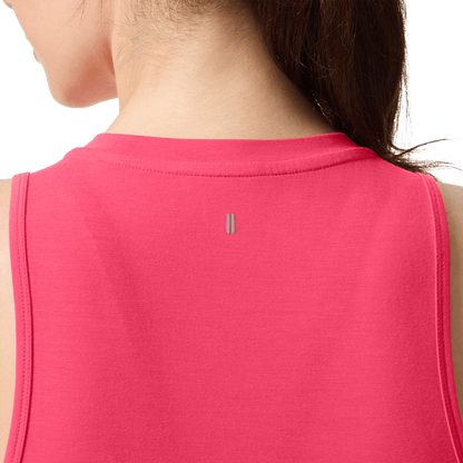 Women's Punch NOBULL Muscle Tank Back Detail Angle.