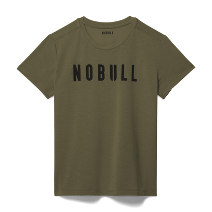 Women's Oak Grove NOBULL Tee Flat Lay Angle.
