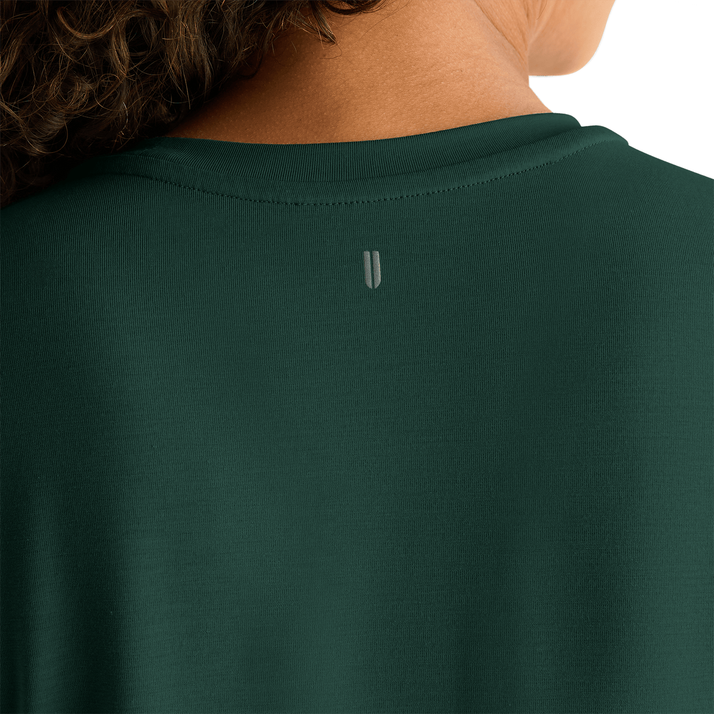Women's Dark Ivy NOBULL Tee U Logo.
