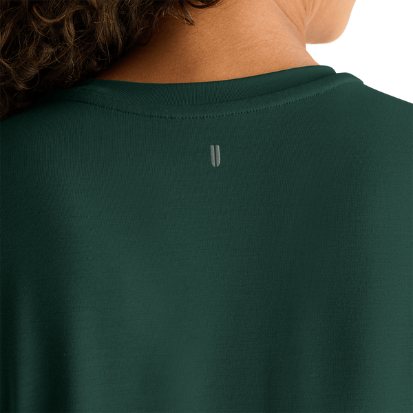 Women's Dark Ivy NOBULL Tee U Logo.