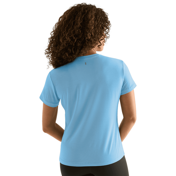 Women's Alaskan Blue NOBULL Tee Back Angle.