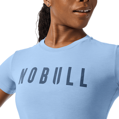 Women's Harbor NOBULL Tee Front Detail Angle.