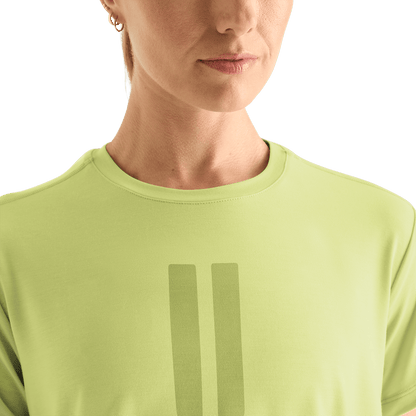 Women's Pear U Boxy Tee Detail Angle.
