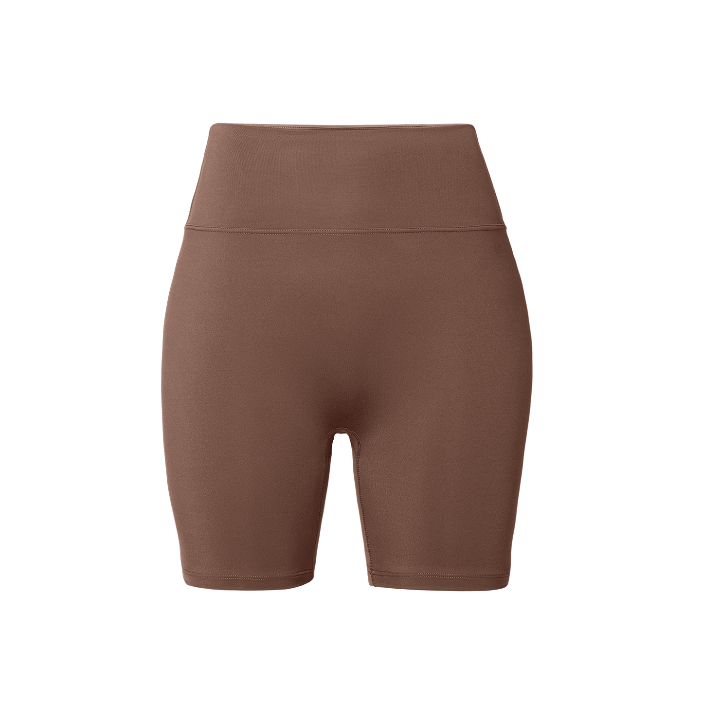 Women's Acorn U High-Rise Matte Short 6" Silhouette Angle.