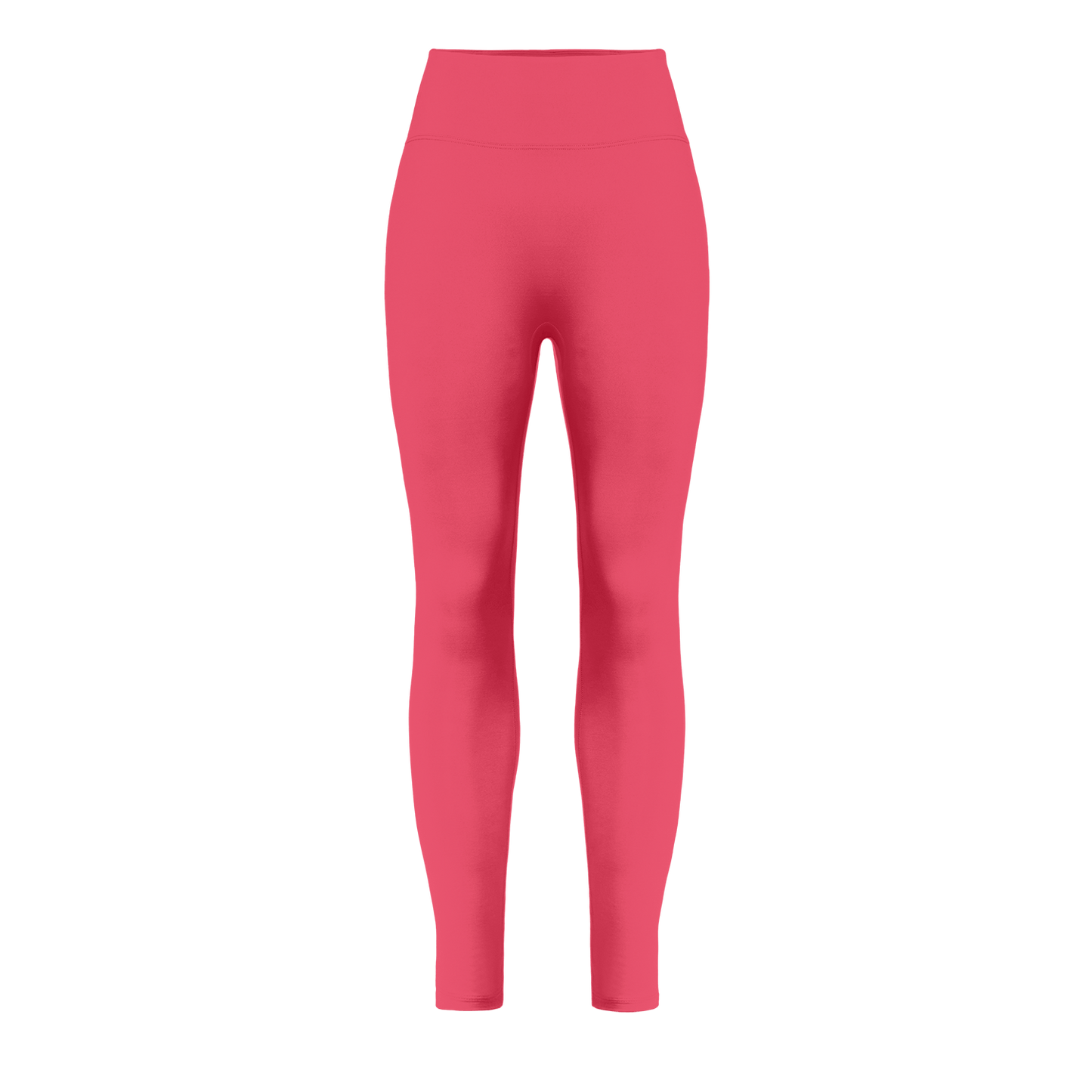 Women's Punch U High-Rise Matte Tight 25" Front Silhouette Angle.