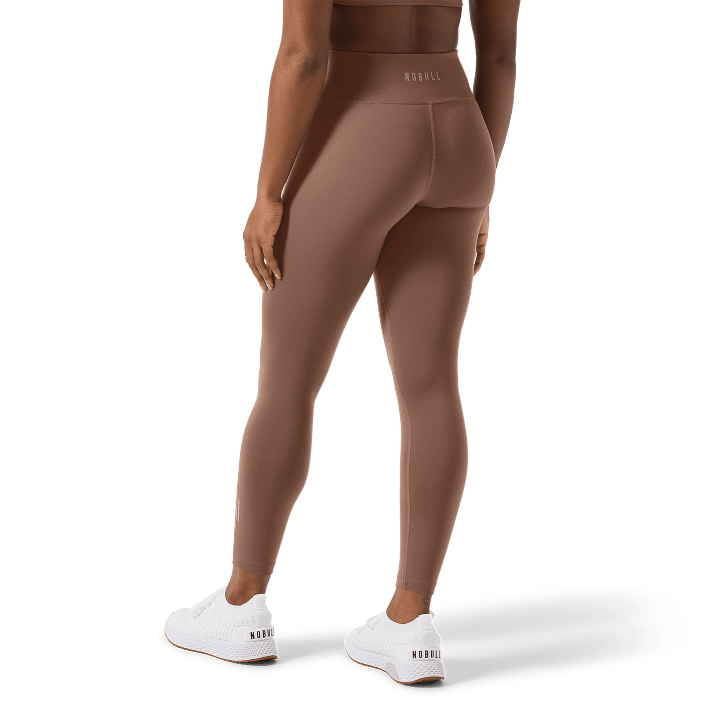 Women's Acorn U High-Rise Matte Tight 25" Back Lower Body Angle.