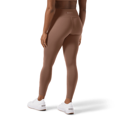 Women's Acorn U High-Rise Matte Tight 25" Back Lower Body Angle.