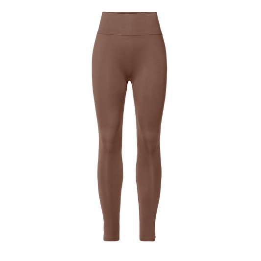 Women's Acorn U High-Rise Matte Tight 25" Silhouette Angle.