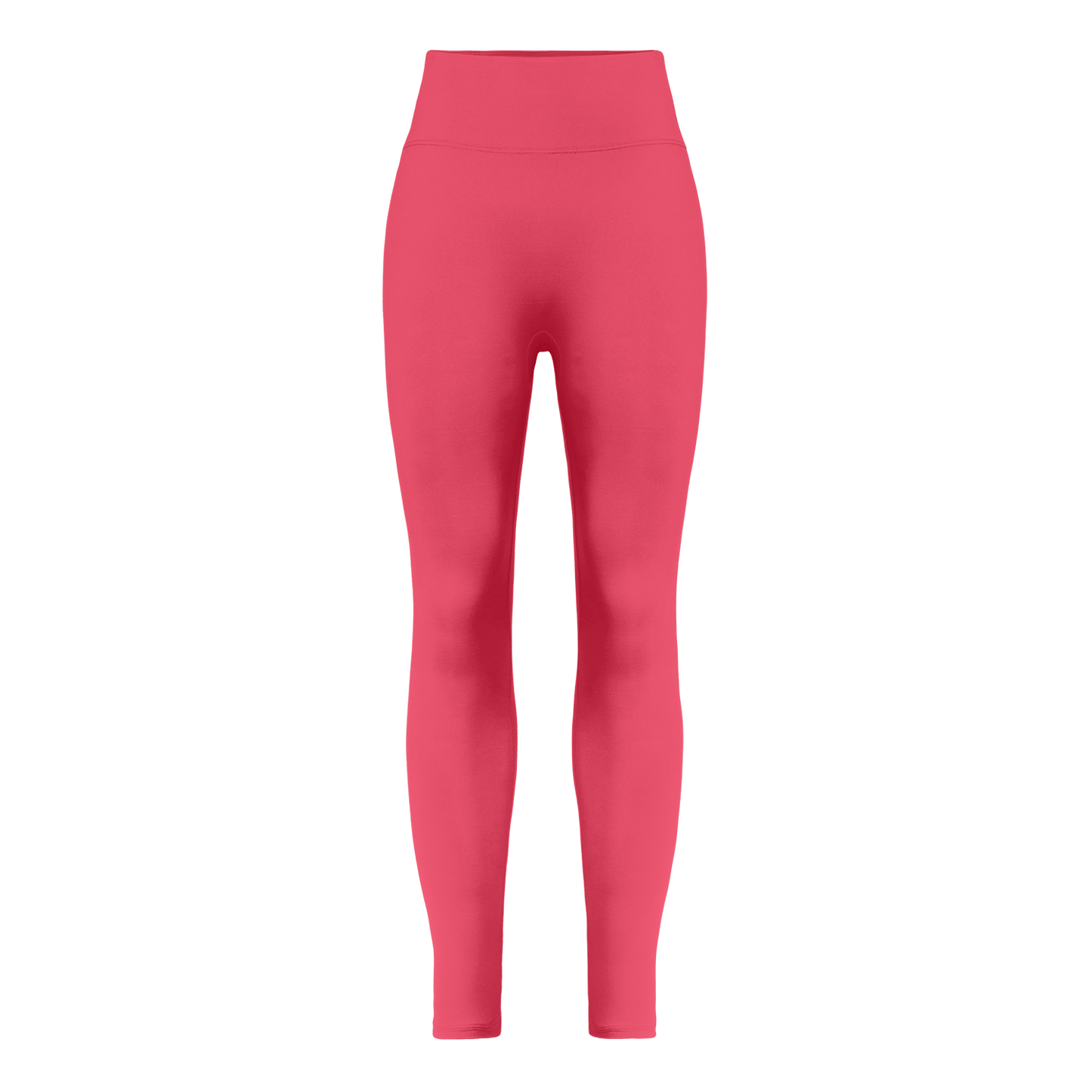 Women's Punch U High-Rise Matte Tight 28" Front Silhouette Angle.