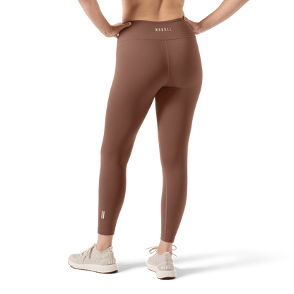 Women's Acorn U High-Rise Matte Tight 28" Back Lower Body Angle.
