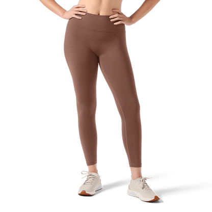 Women's Acorn U High-Rise Matte Tight 28" Front Lower Body Angle.