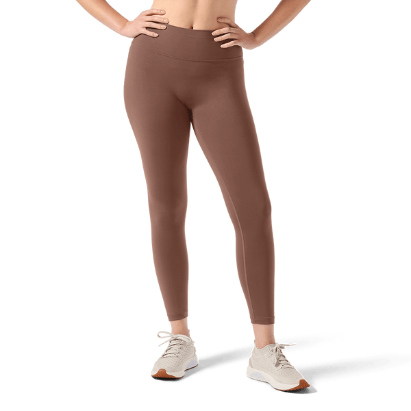 Women's Acorn U High-Rise Matte Tight 28" Front Lower Body Angle.