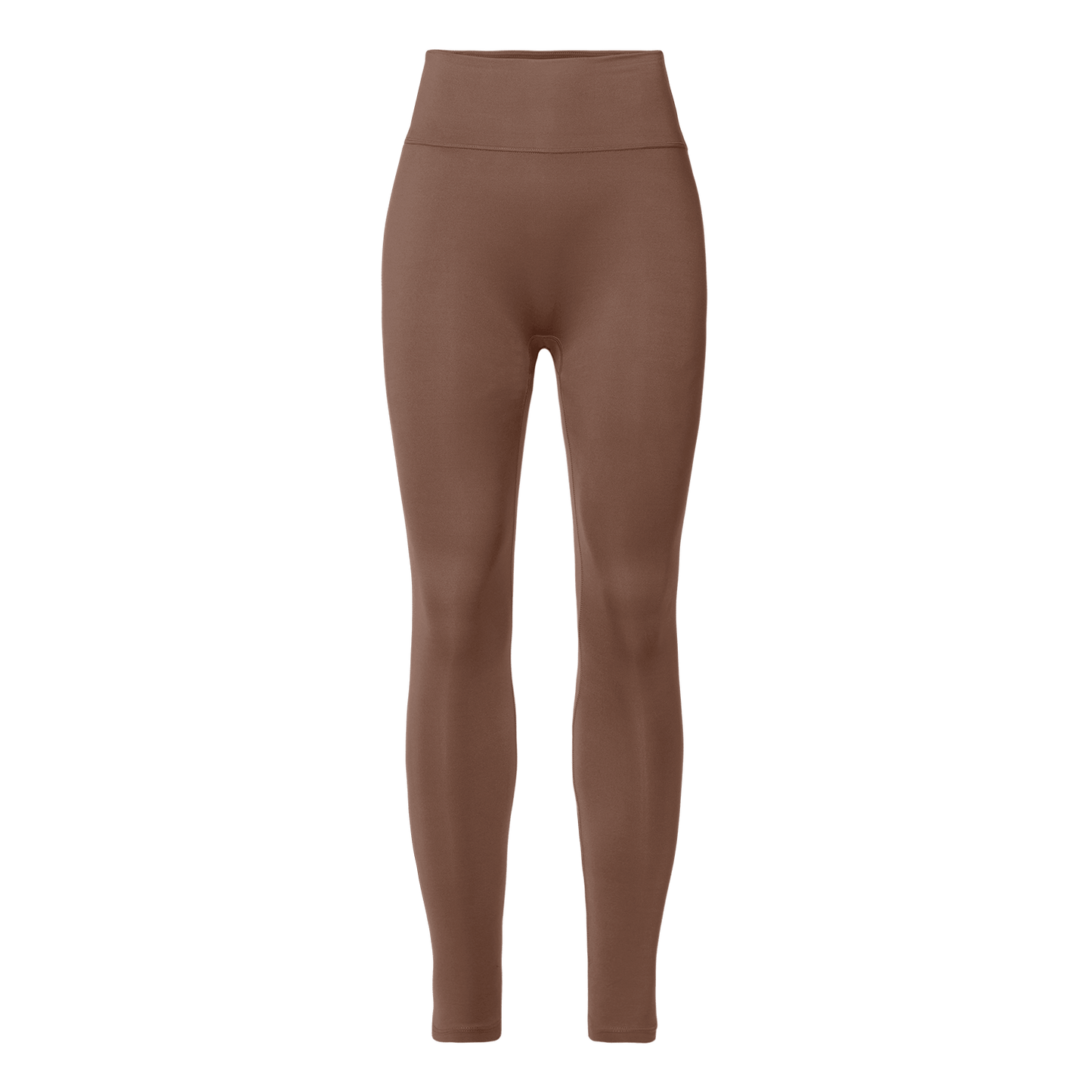 Women's Acorn U High-Rise Matte Tight 28" Front Silhouette Angle.