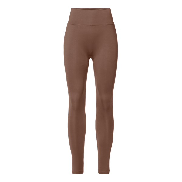 Women's Acorn U High-Rise Matte Tight 28" Front Silhouette Angle.