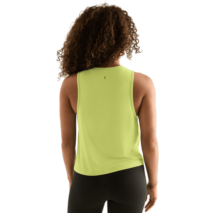 Women's Pear U Muscle Tank Back Angle.