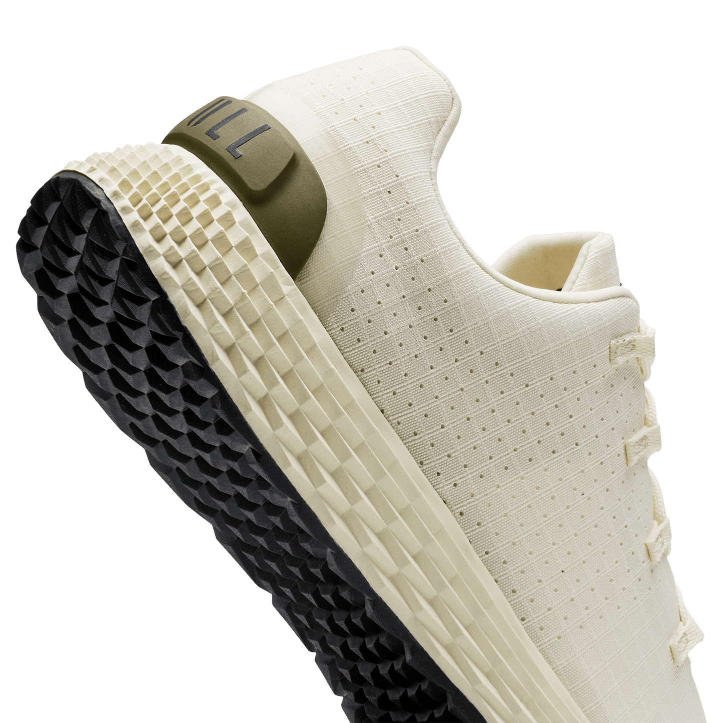 Mineral White Allday 365 (Ripstop) Shoe Detail Angle.