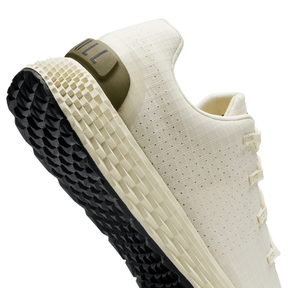 Mineral White Allday 365 (Ripstop) Shoe Detail Angle.