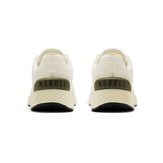Mineral White Allday 365 (Ripstop) Shoe Back Angle.