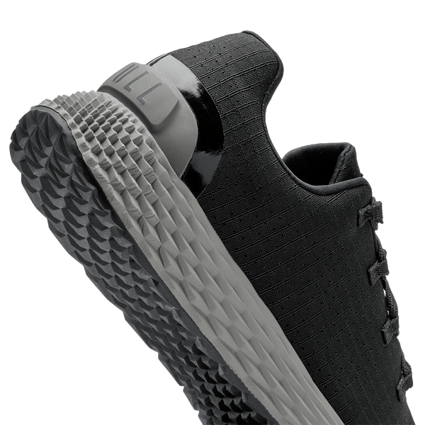 Jet Black Ash Allday 365 (Ripstop) Detail Angle.