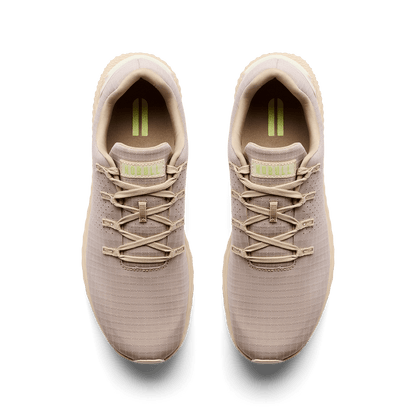 Taupe Allday 365 Shoe Overhead Angle.