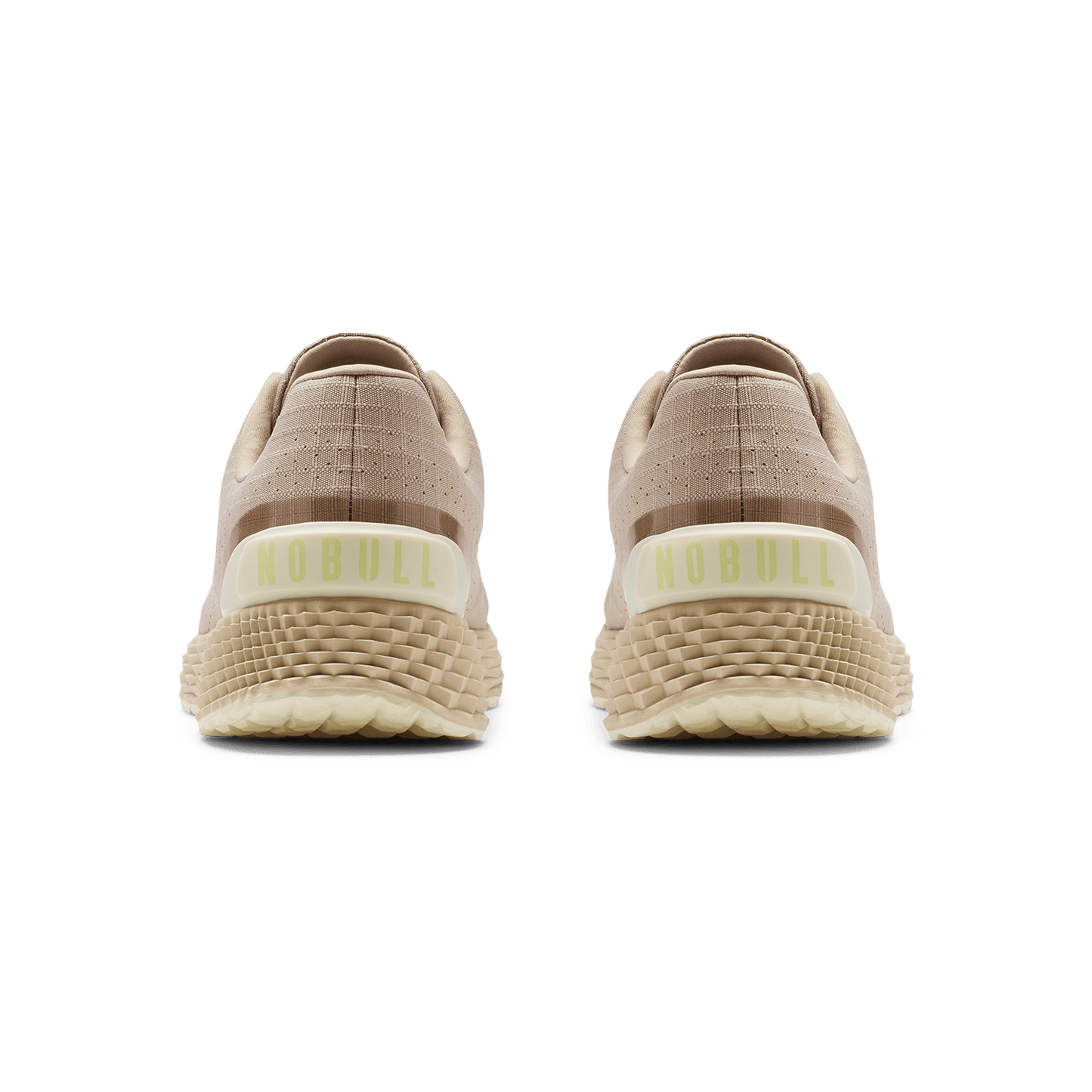 Taupe Allday 365 Shoe Back Angle.