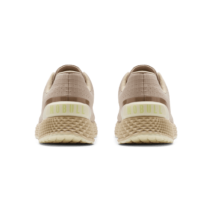 Taupe Allday 365 Shoe Back Angle.