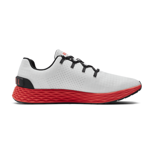 Classic White Cayenne Allday 365 Shoe Medial Angle.