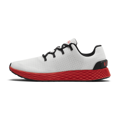Classic White Cayenne Allday 365 Shoe Side Angle.