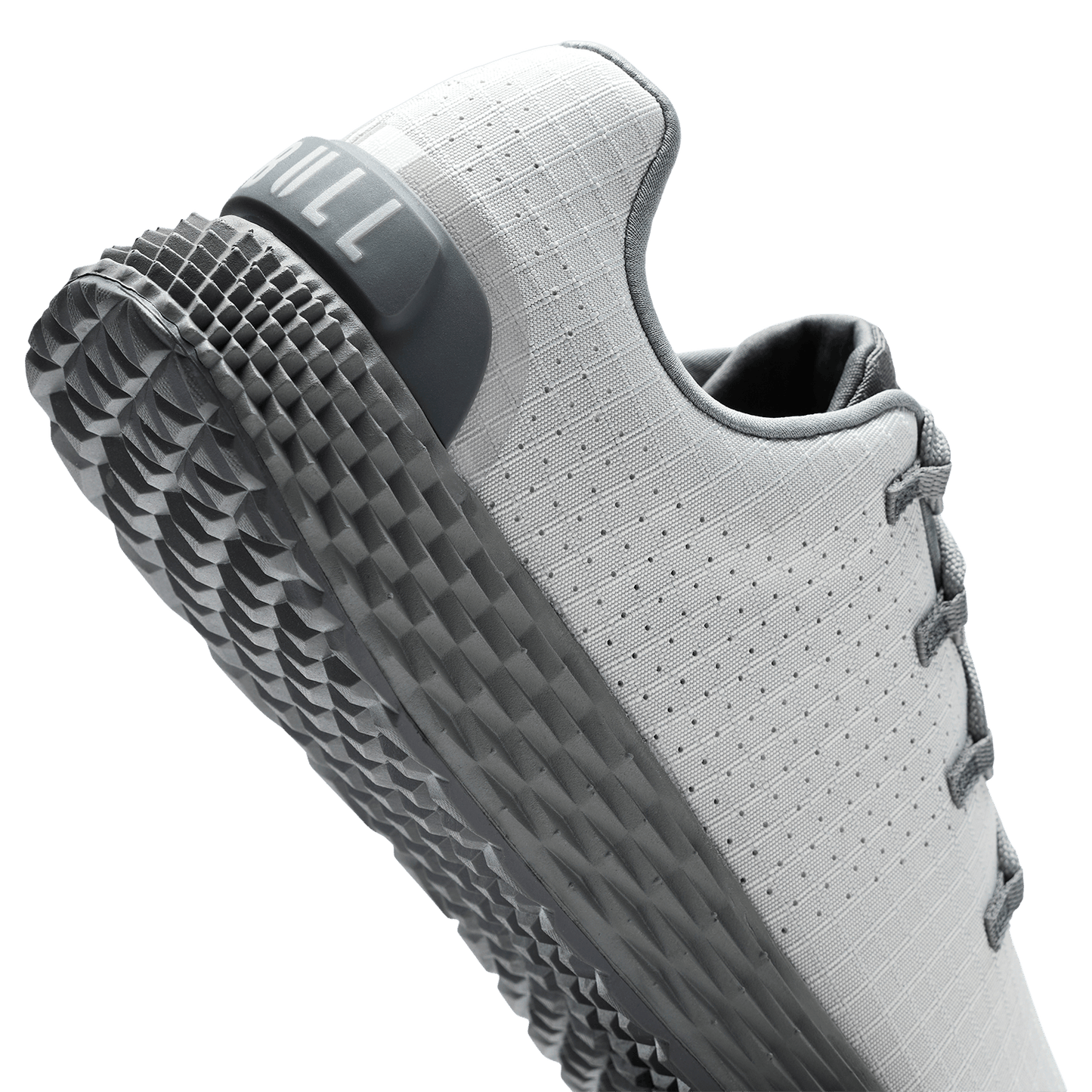Light Gray Ash Allday 365 Shoe Detail Angle.