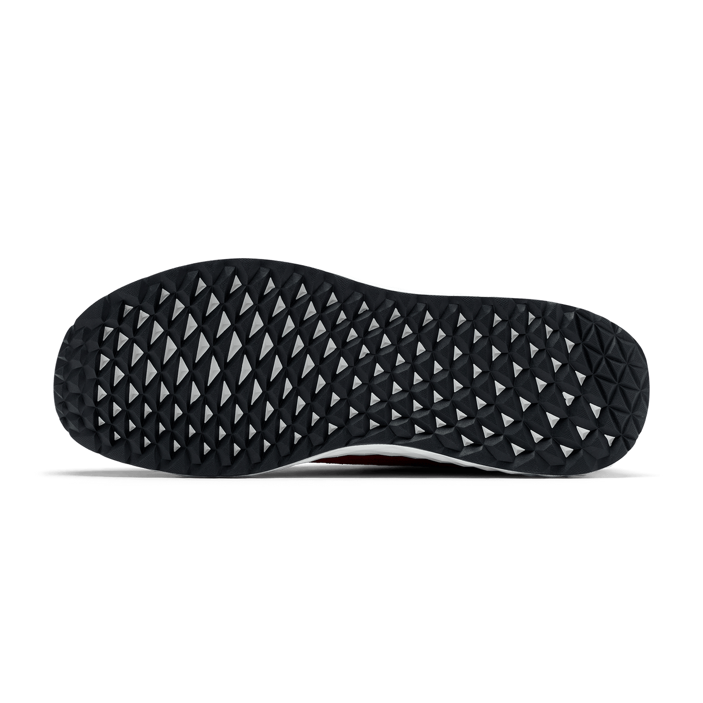 Equestrian Red Classic White Allday 365 Shoe Bottom Angle.