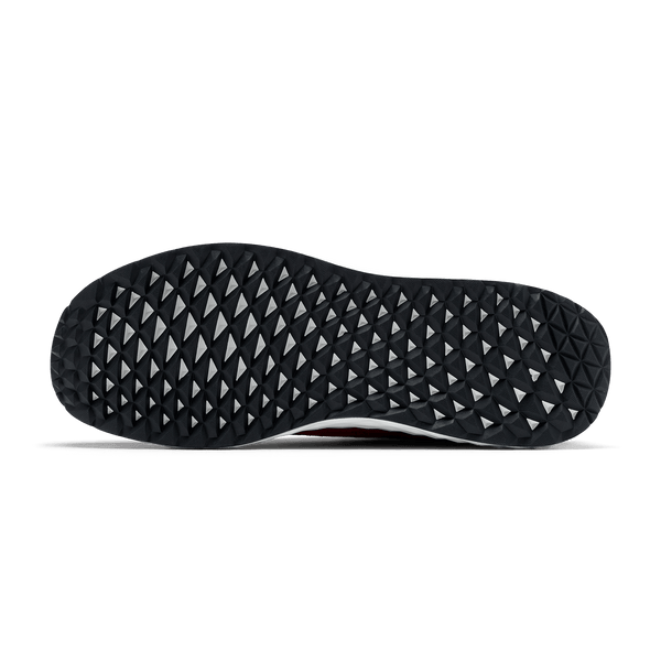 Equestrian Red Classic White Allday 365 Shoe Bottom Angle.