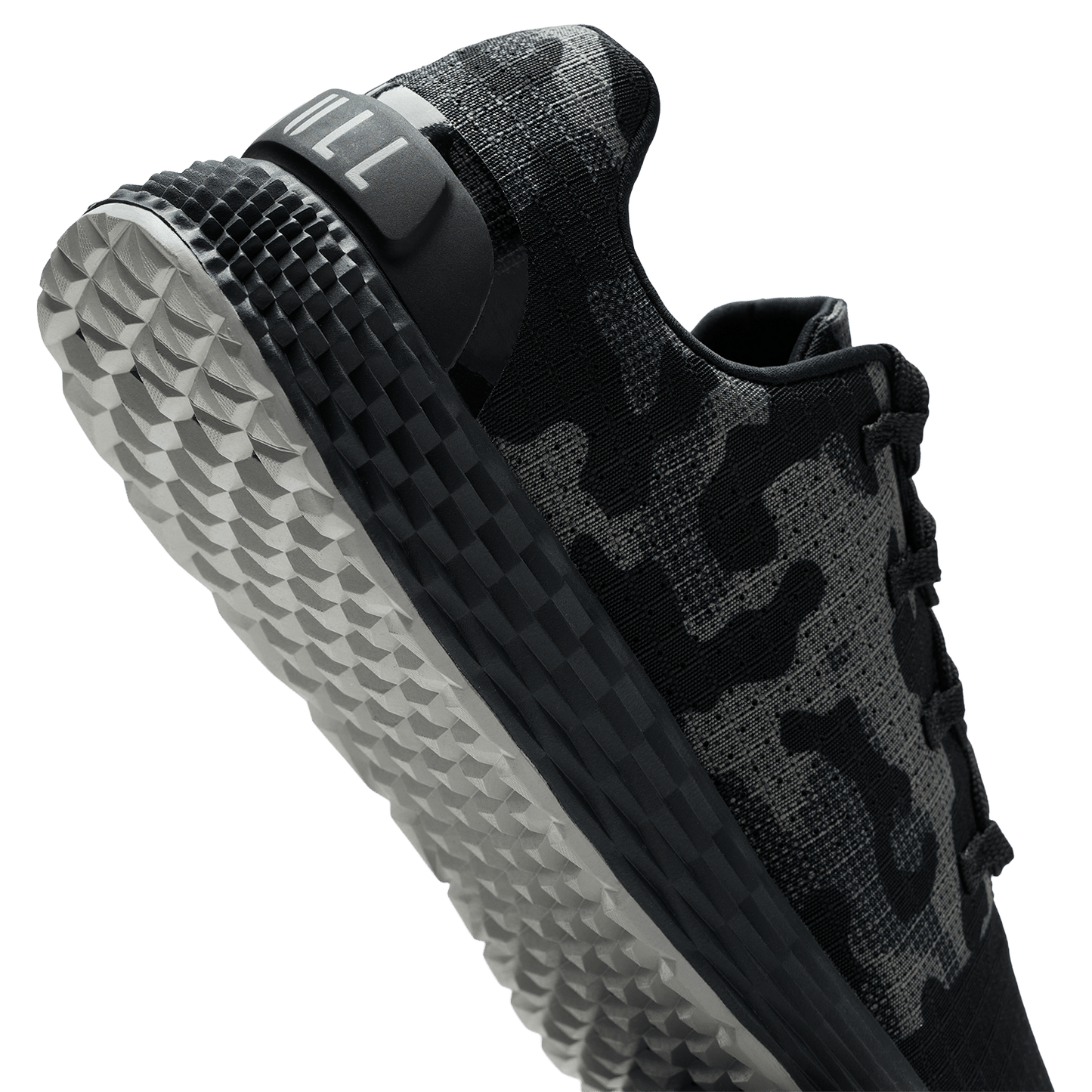 Black Jungle Camo Allday 365 Shoe Detail Angle.